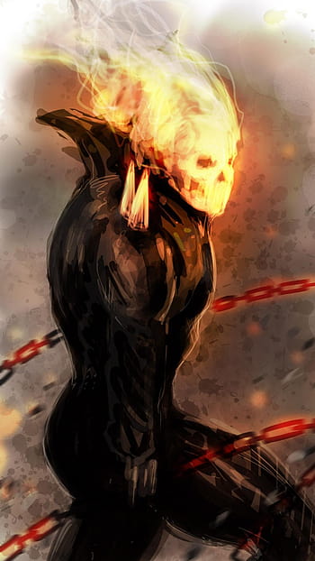 How To Draw Ghost Rider, Ghost Rider, Step by Step, Drawing Guide, by Dawn  - DragoArt