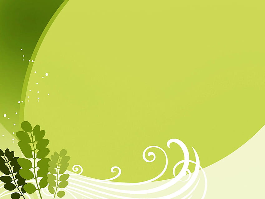 Leaf Green PPT Backgrounds for your PowerPoint Templates, green background for ppt HD wallpaper
