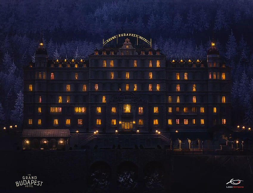 Behance'teki Grand Budapest Hotel HD duvar kağıdı