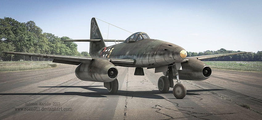 Messerschmitt Me262 by rOEN911, messerschmitt me 262 HD wallpaper
