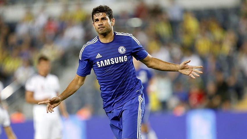 Chelsea Diego Costa Celebrating : Players, Teams HD wallpaper