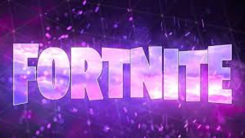 Fortnite Battle Royale, естетично лого на fortnite HD тапет