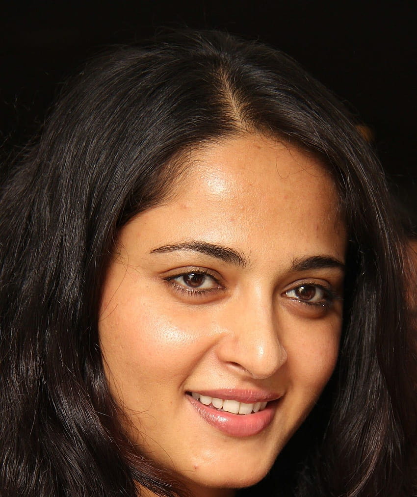 Aktris Anushka Shetty Wajah Cantik Close Up, anushka shetty close up full wallpaper ponsel HD