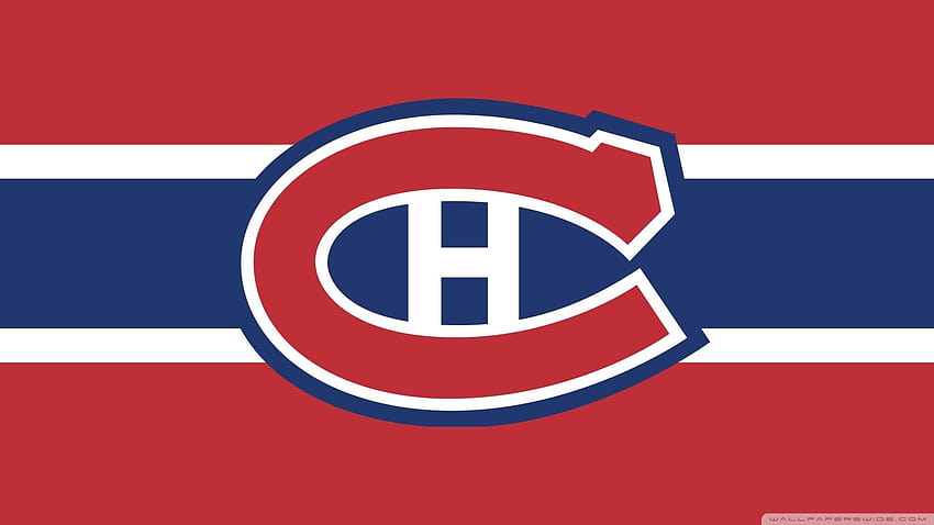 Montreal Canadiens Logo, habs background HD wallpaper