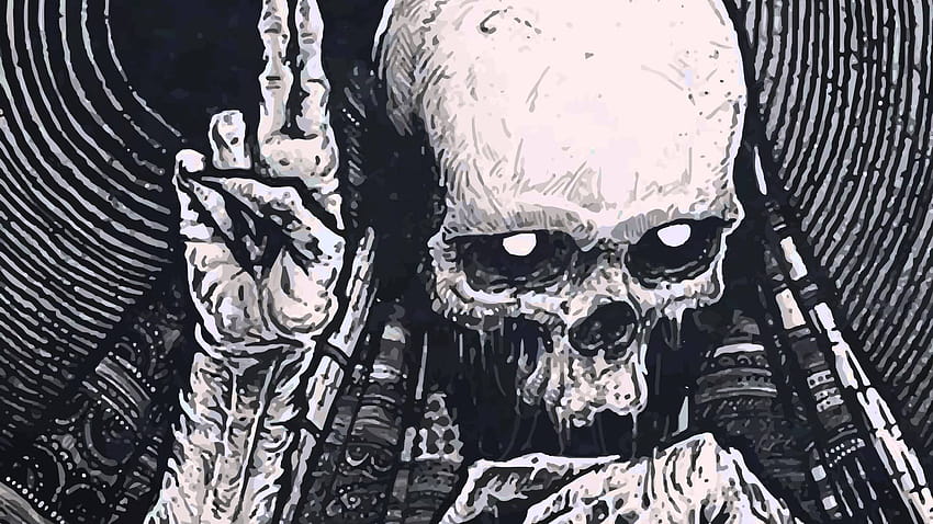 Creepy Skeleton, & backgrounds, spooky scary skeletons HD wallpaper