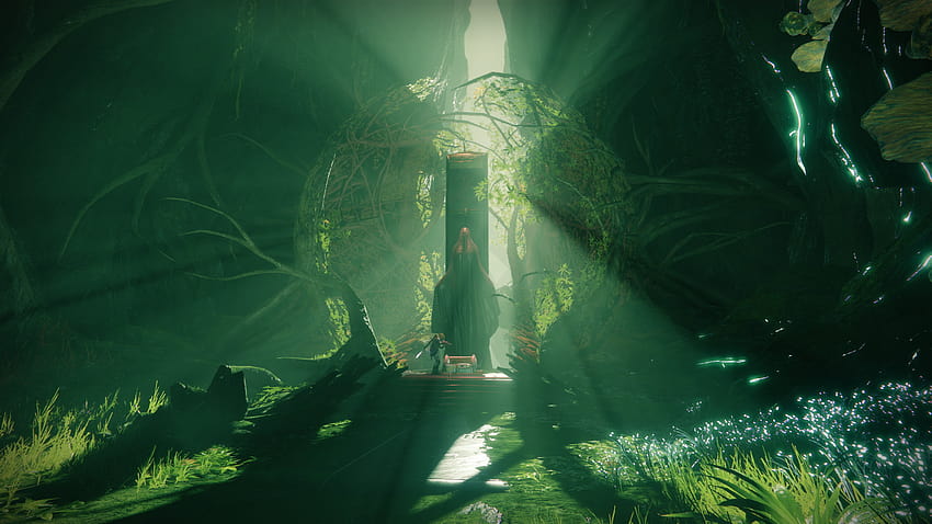 Garden of Salvation ของ Destiny 2 เป็นสวนแห่งความรอดแห่งโชคชะตาที่สวยงาม วอลล์เปเปอร์ HD