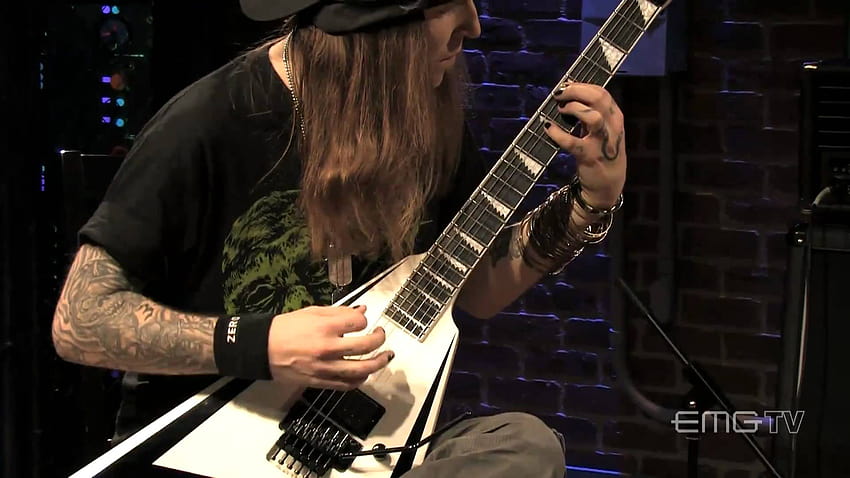 Alexi Laiho rips through Are You Dead Yet Live on EMGtv HD wallpaper