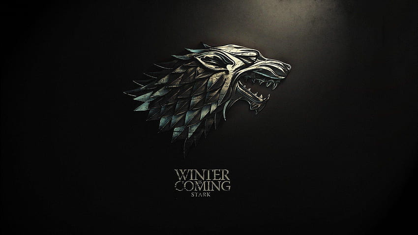 Game of Thrones, Sigils, House Stark /, stark logo HD wallpaper