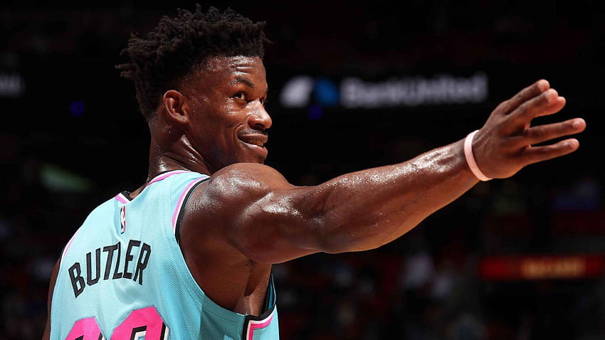 Jimmy Butler dice que Miami Heat gana más importante que su triple, Miami Heat 2019 fondo de pantalla