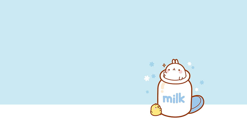 kawaii wallpaper desktop blue