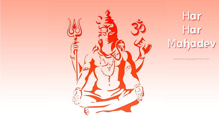 Har har mahadev & от нашия shiva, mahadev компютър пълен HD тапет