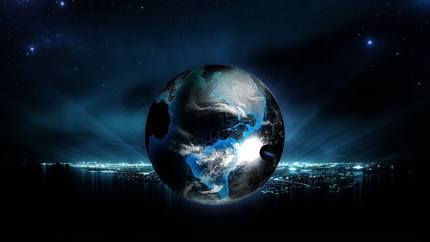 3D-Live, Planet, Erde, astronomisches Objekt, Weltraum, Atmosphäre HD-Hintergrundbild