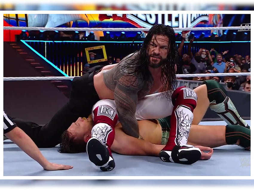 Risultati WWE Wrestlemania 37 2021, momenti salienti del giorno 2: Roman Reigns mantiene il titolo di Smackdown in Chaotic End Sfondo HD