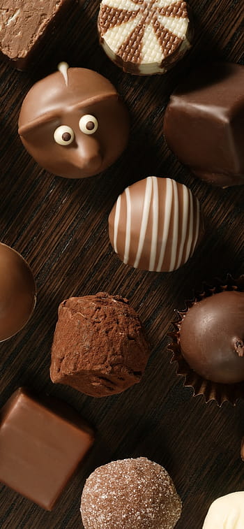 Wallpaper iPhone 5 | Chocolate assortment, Chocolate delight, Chocolate