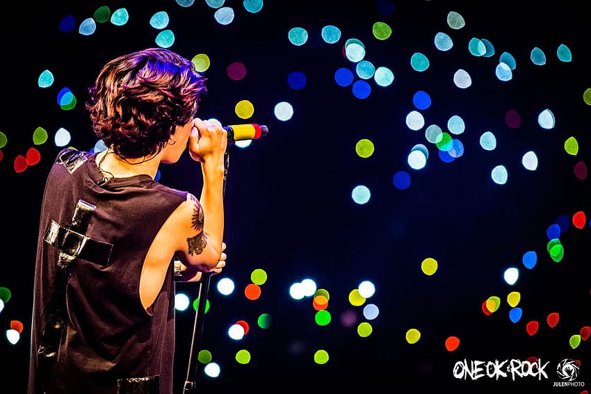 ONE OK ROCK erfüllen ihre Ambitionen mit einer fulminanten Stadionshow – Gig-Bericht, taka one ok rock HD-Hintergrundbild