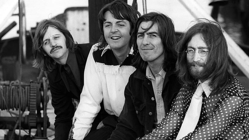 Derrière le 50e 'Abbey Road' des Beatles, les Beatles voici le soleil Fond d'écran HD