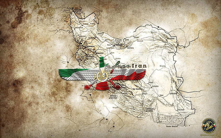 Bandeira da Pérsia, dinastia Pahlavi papel de parede HD