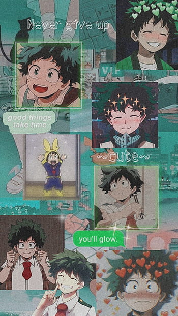Commission request: epic Deku collage (list of moments inside the post ...