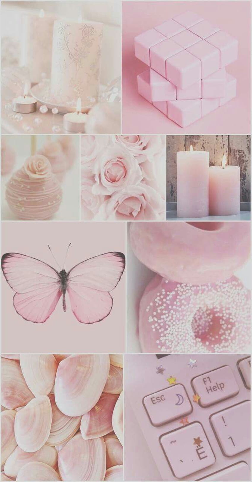 Pink collage mood board, baby pink aesthetic collage HD phone wallpaper ...
