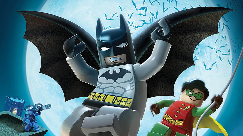 LEGO® Batman™ Video Oyunu, Gotham oyununda batman kaosu HD duvar kağıdı