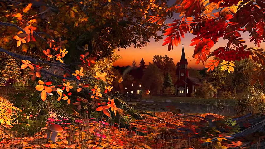 Nature 3D Screensavers, autumnal fantasy HD wallpaper | Pxfuel