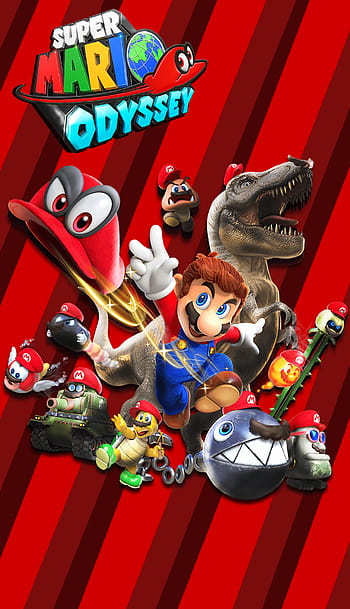 Cetak Seni Nintendo Super Mario Odyssey Poster Super Mario Odyssey ...