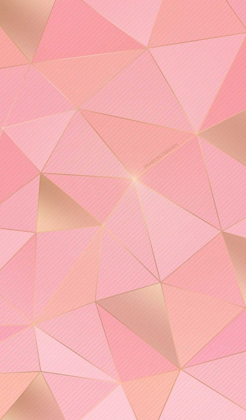Rose Gold posted by Zoey Peltier, pink gold HD phone wallpaper