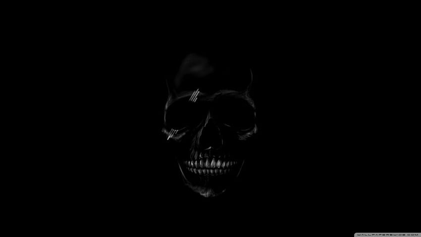 Dark Skull on Dog, gaming skull HD wallpaper | Pxfuel