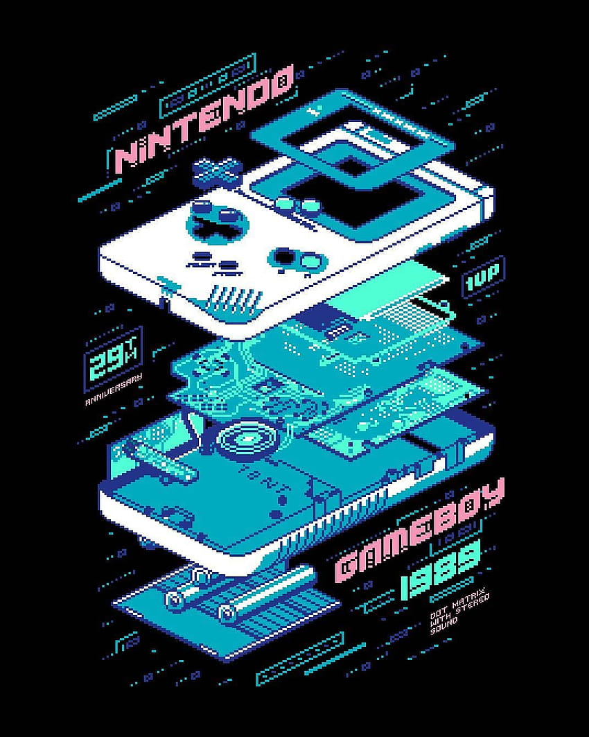 Nintendo Gameboy, gba retro HD phone wallpaper