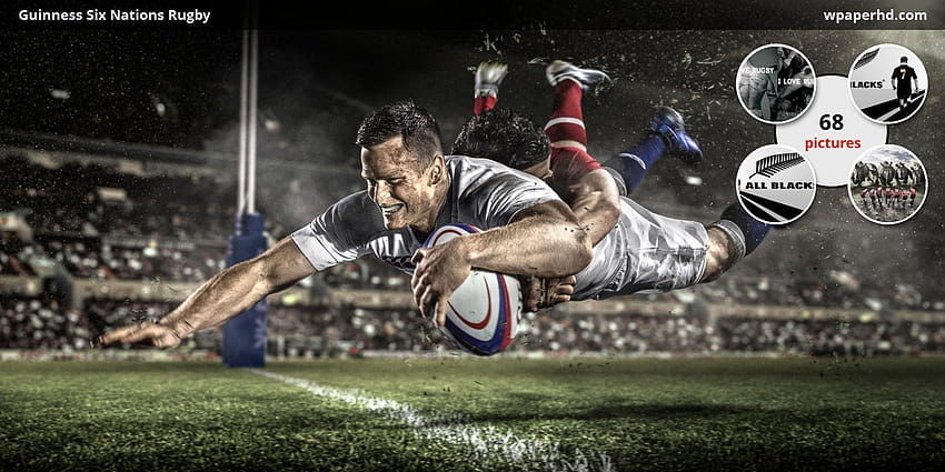 Guinness Six Nations Rugby en arrière-plan Fond d'écran HD