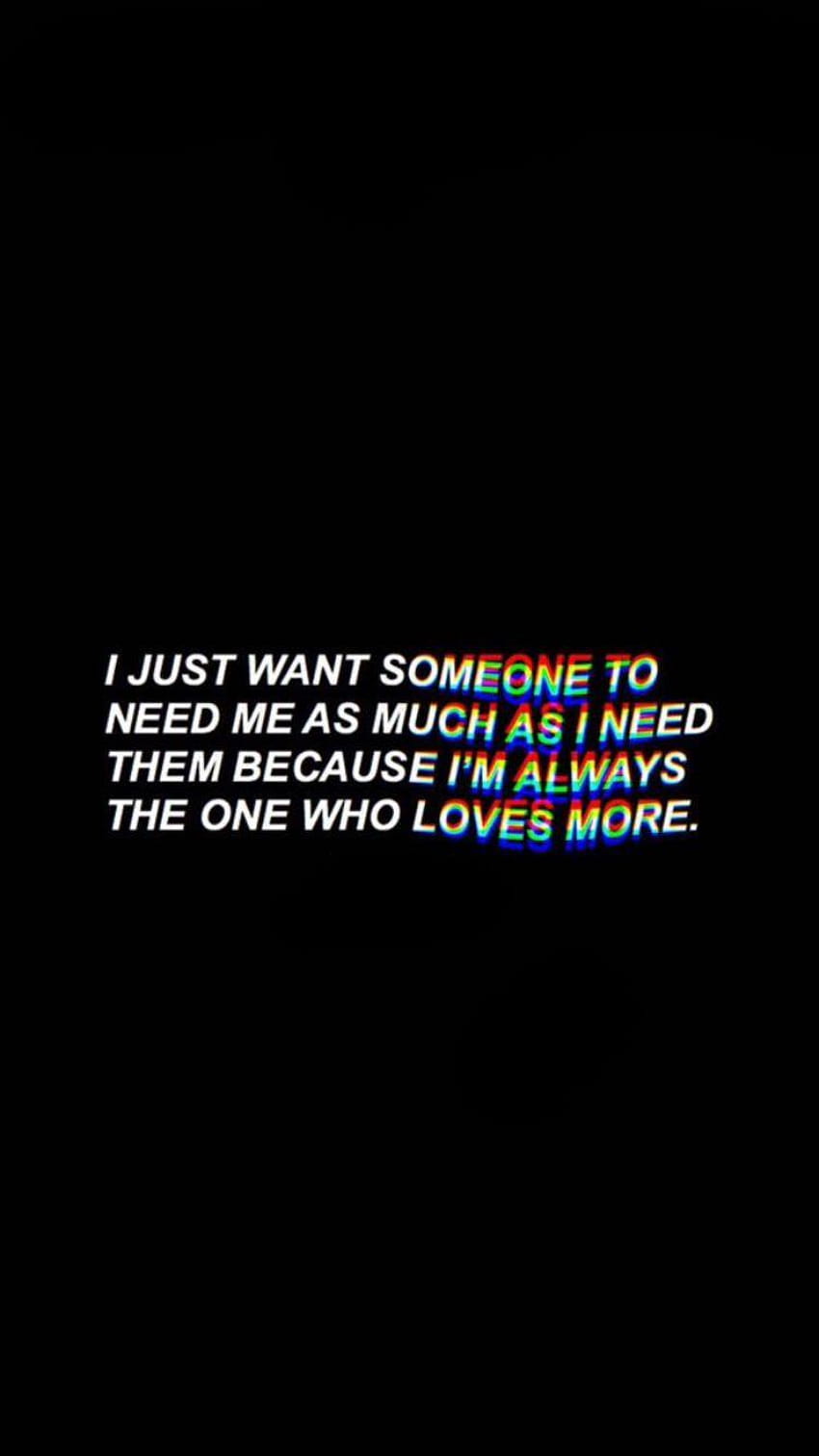 Cassie Welter on •Me•, broken heart aesthetic quotes HD phone wallpaper ...