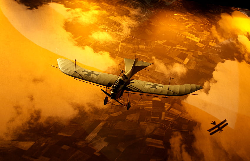 : wing, sunlight, morning, aircraft, reflection, vehicle, museum, outer space, newzealand, fighteraircraft, airshow, ww1, dogfight, aircraftww1omaka, etrichtaube, screenshot, macro graphy, atmosphere of earth, computer, ww1 planes HD wallpaper