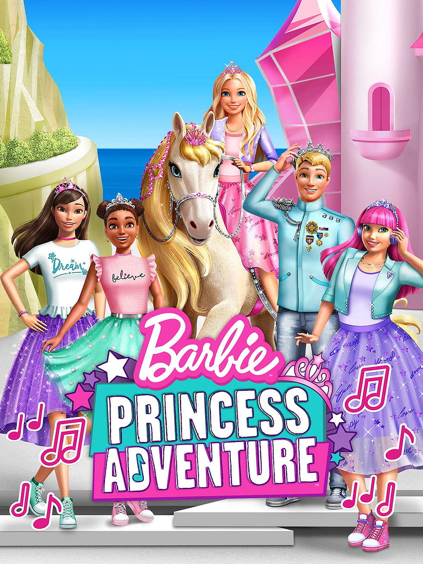 PVC Barbie Princess Doll Wallpaper