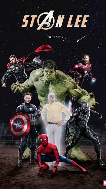 Stan Lee iPhone Wallpaper | Marvel, Stan lee, Marvel wallpaper
