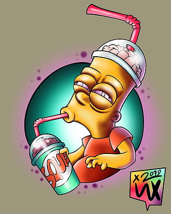 Bart simpson, Gangster Simpsons HD phone wallpaper | Pxfuel