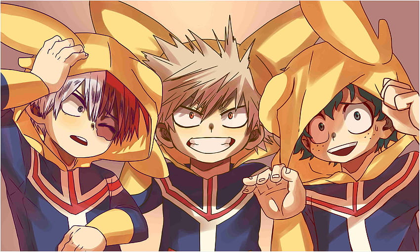 My Hero Academia And Other Nature, mha 4 best friends HD wallpaper