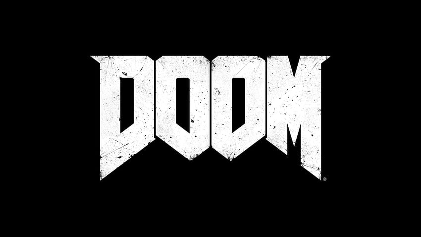 Doom Game Logo papel de parede HD