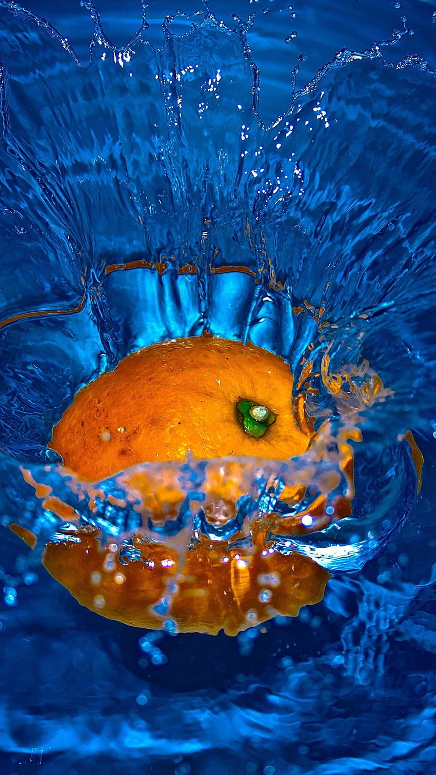 Orange Fruit Splash, ไอโฟนสีส้ม วอลล์เปเปอร์โทรศัพท์ HD