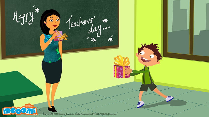 Happy Teachers' Day! 05 HD wallpaper