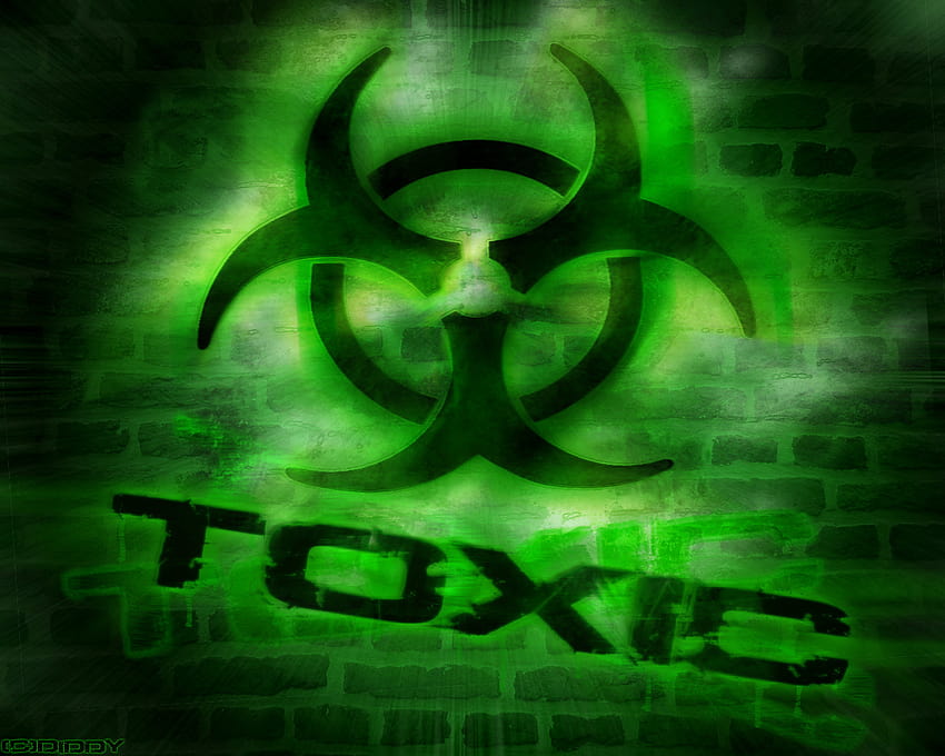 : Токсично, токсично лого HD тапет