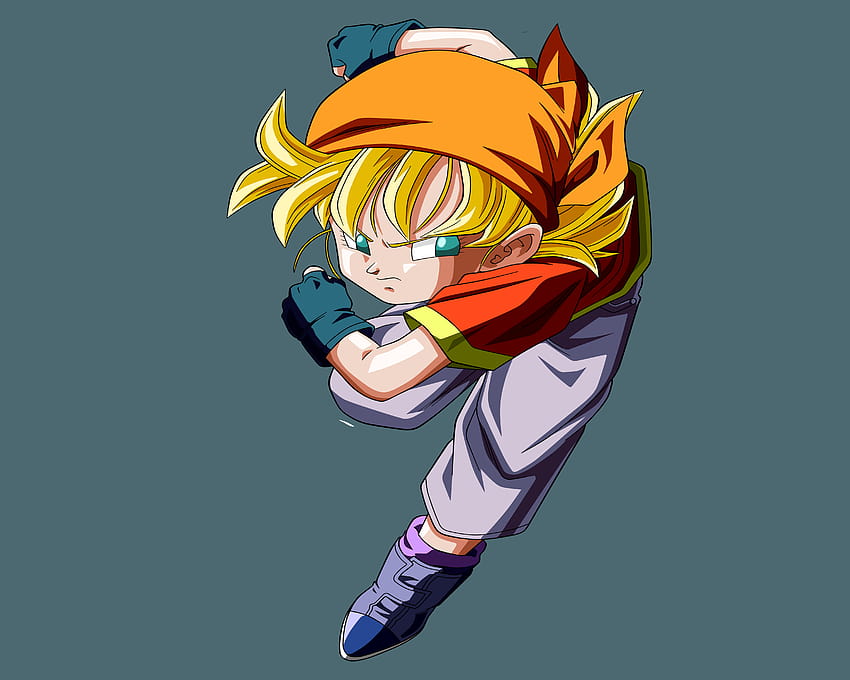 SSJ Pan, anime, dbgt, dbz, pan, saiyan, super, HD wallpaper