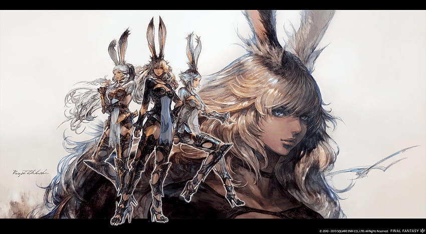 Final Fantasy XIV FanFest mette in mostra il nuovo lavoro, la razza giocabile e i portatori di ombre di Final Fantasy XIV Sfondo HD