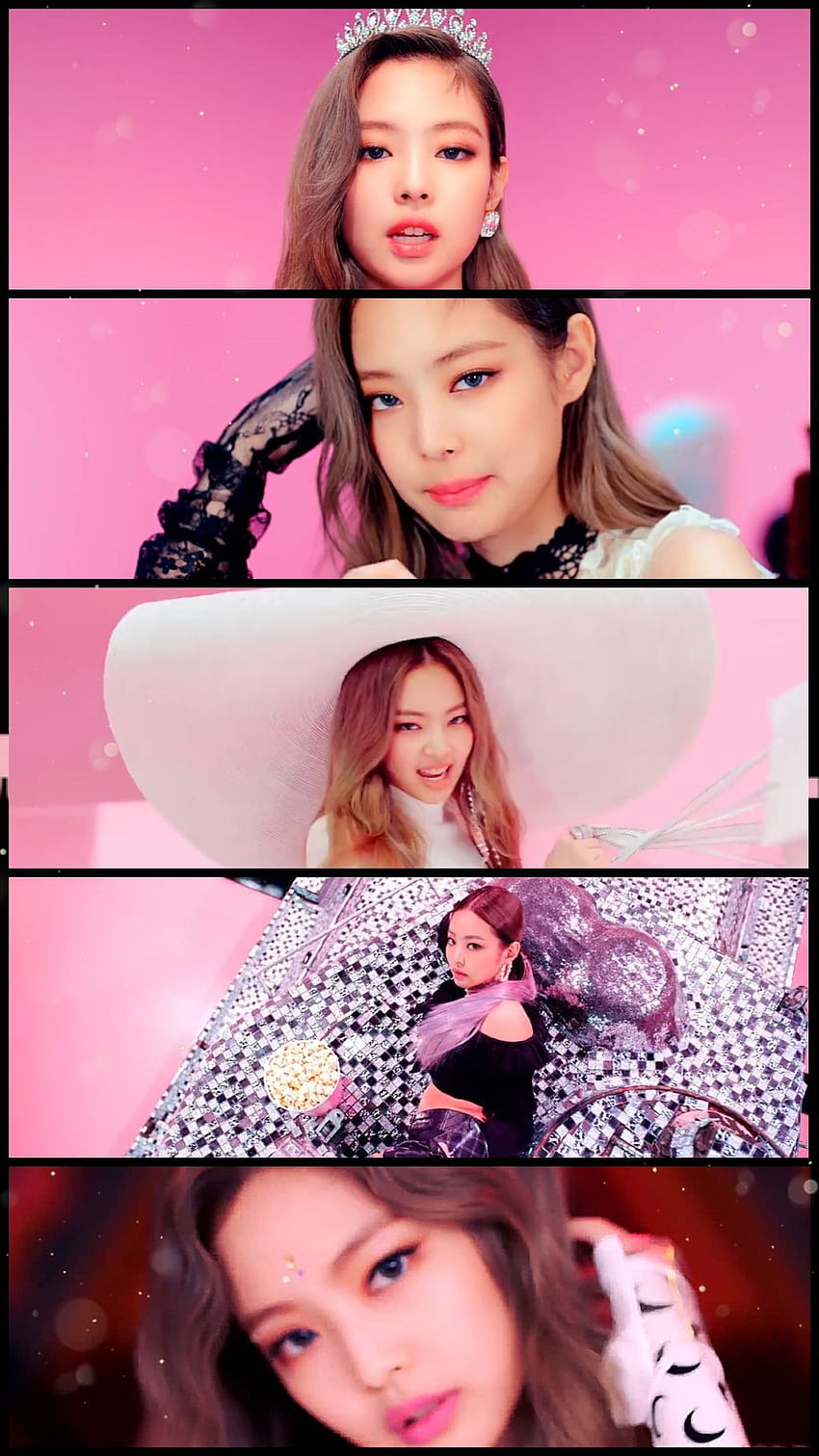 Blackpink Jennie Collage From 'ddu Du Ddu Du' Mv, blackpink ddu du ddu ...