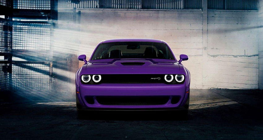 Dodge Challenger Purple Car, vintage purple cars HD wallpaper