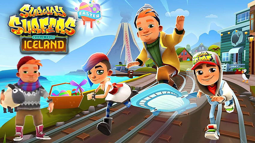 Subway Surfers World Tour Iceland, subway surfers games HD wallpaper