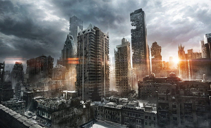 Zombie Apocalypse City, zombi şehri atış oyunu HD duvar kağıdı