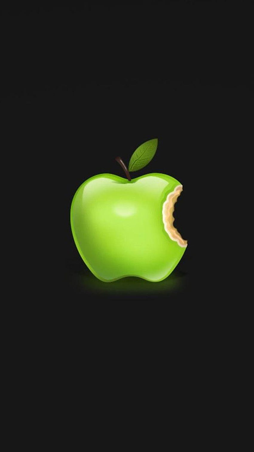 3D grüner Apfel iPhone 6 HD-Handy-Hintergrundbild