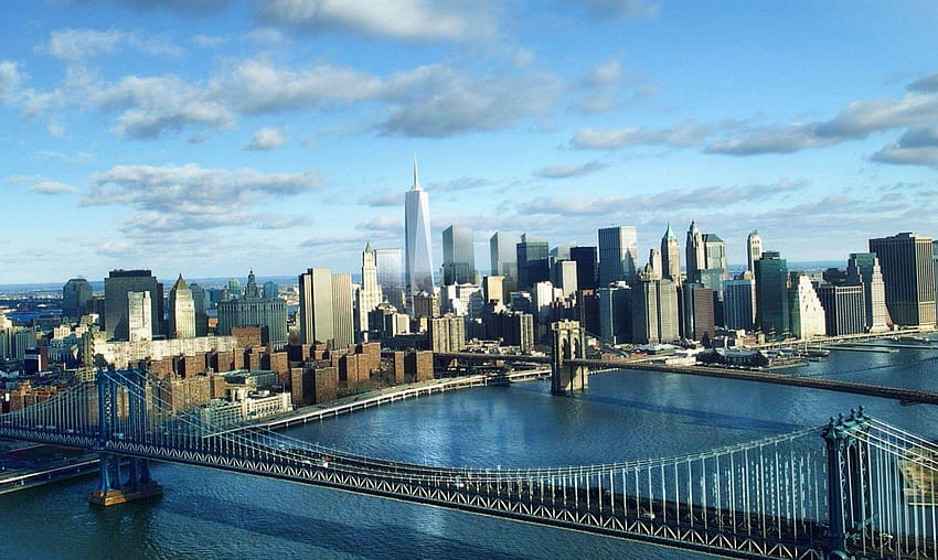 New York , Şehir Manzarası, Binalar, Finans Bölgesi HD duvar kağıdı