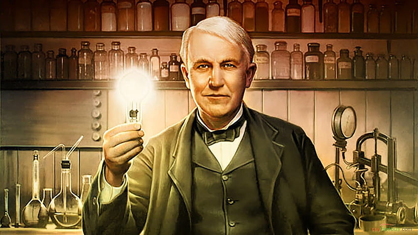2 Thomas Edison, thomas alva edison HD wallpaper