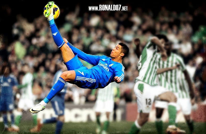 Cristiano Ronaldo Bicycle Kick HD wallpaper